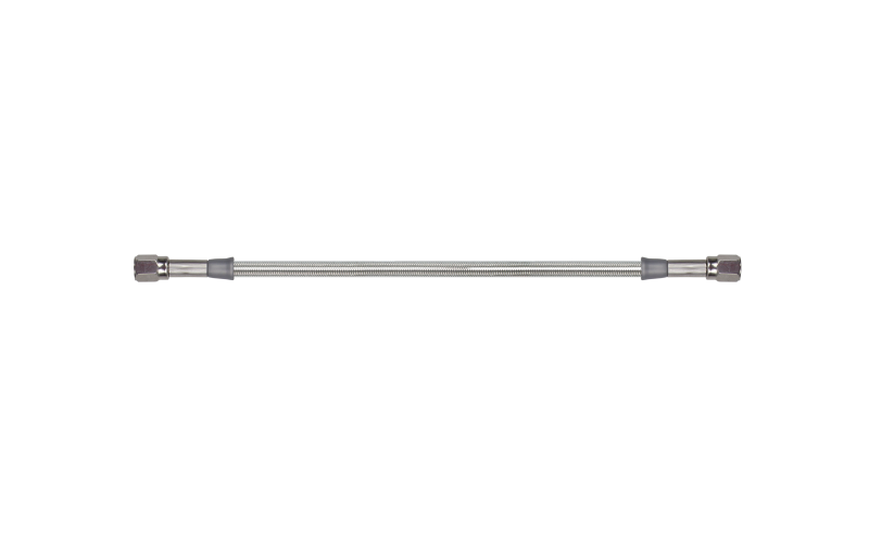 Goodridge 21in Universal Brake Line Assembly w/SS Fittings/Clear Hose 30321TC-CL