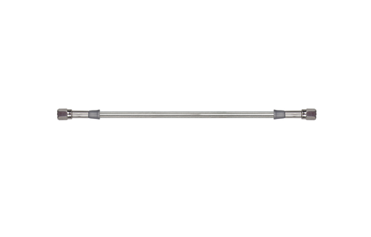 Goodridge 21in Universal Brake Line Assembly w/SS Fittings/Clear Hose 30321TC-CL