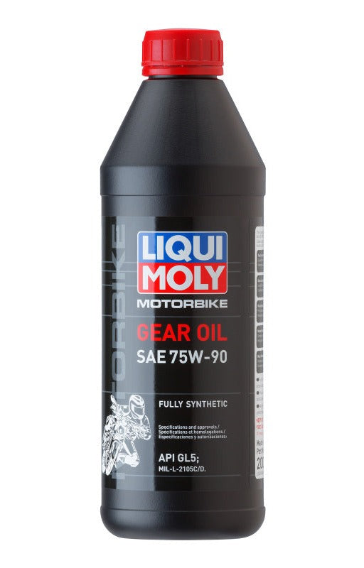 LIQUI MOLY 1L Motorbike Gear Oil SAE 75W-90 (20086) - Pack of 6