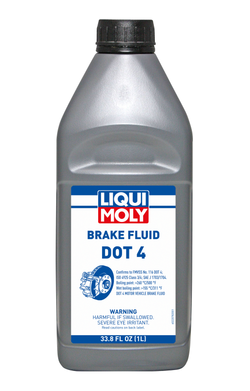 LIQUI MOLY 1L Brake Fluid DOT 4 (22078) - Pack of 6