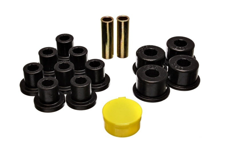 Energy Suspension for 6/1974-1980 MG MGB Black Rear Leaf Spring Bushing Set 10.2101G