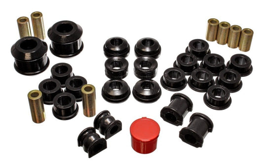 Energy Suspension for 2002-2004 RSX Black Hyper-Flex Master Bushing Set 16.18111G