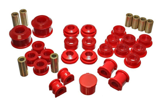 Energy Suspension for 2002-2004 Acura RSX Red Hyper-Flex Bushing Set 16.18111R