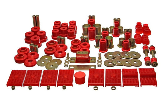 Energy Suspension for 1976-1979 Firebird Red Hyper-Flex Master Bushing Set 3.18117R