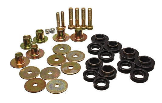Energy Suspension for 1967-1981 Camaro Black Body Body Mount Set 3.4142G