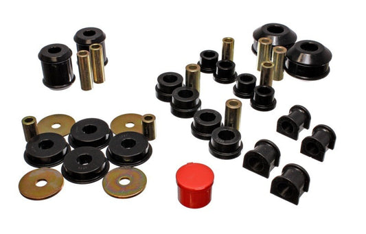 Energy Suspension for 2003-2005 Lancer EVO 8 Black Hyper-Flex Bushing Set 5.18115G