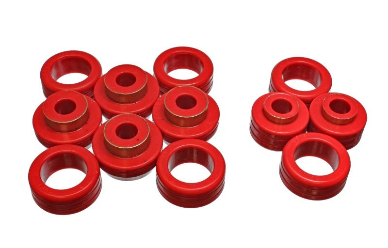 Energy Suspension for 87-96 Dodge Dakota 2WD Red Body (Cab) Mount Set 5.4106R