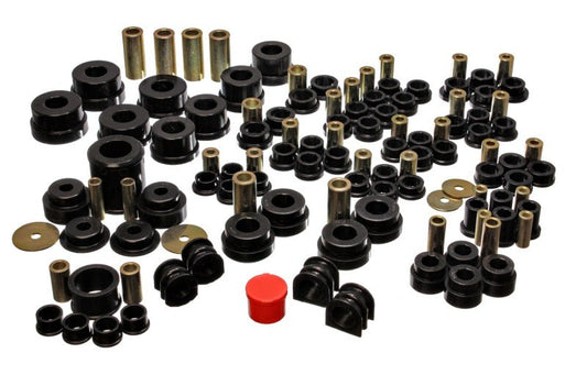 Energy Suspension for 2002-2009 Nissan 350Z Black Hyper-Flex Bushing Set 7.18108G