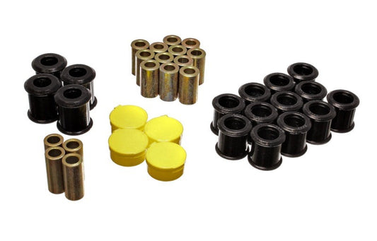 Energy Suspension for 1989-1994 240SX Black Rear Control Arm Bushing Set 7.3115G