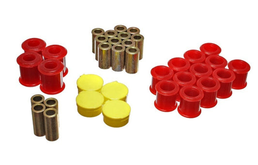 Energy Suspension for 1989-1994 Nissan 240SX Red Rear Arm Bushing Set 7.3115R