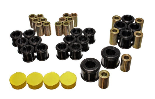 Energy Suspension for 1990-1996 300ZX Black Rear Control Arm Bushing Set 7.3116G