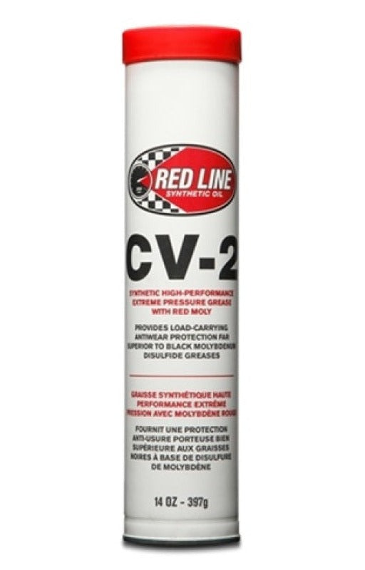 Red Line 80402 CV-2 Grease with Moly - 14oz. Tube (10 Pack)