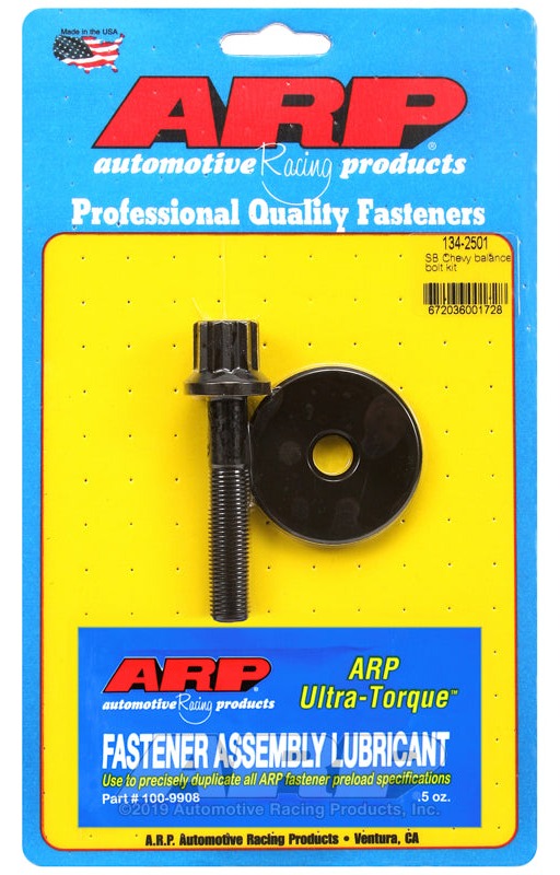 ARP 134-2501 for Chevrolet Small Block Harmonic Damper Bolt Kit