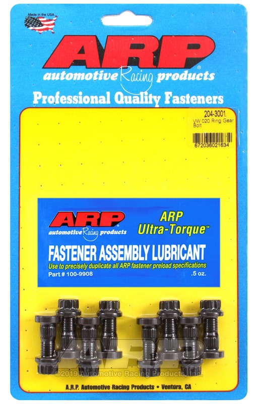 ARP 204-3001 for VW 020 M9 Ring Gear Bolt Kit