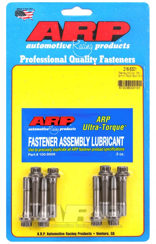 ARP 216-6301 for Renault Clio 16V M9 Rod Bolt Kit
