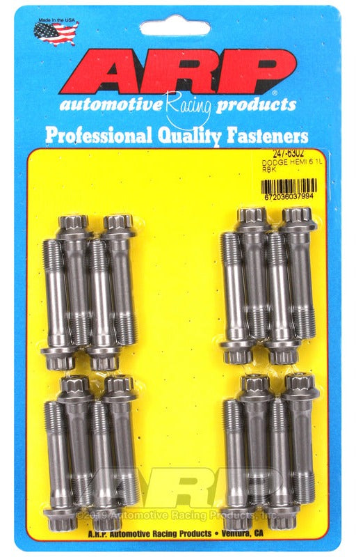ARP 247-6302 for Dodge 6.1L Hemi Rod Bolt Kit