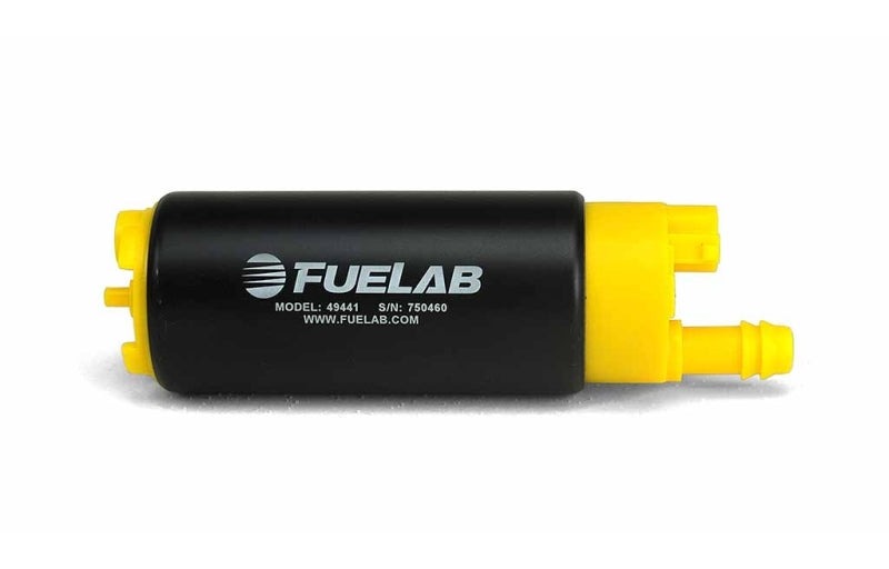 Fuelab 49441 494 High Output In-Tank Electric Fuel Pump - 340 LPH In Offset From Out