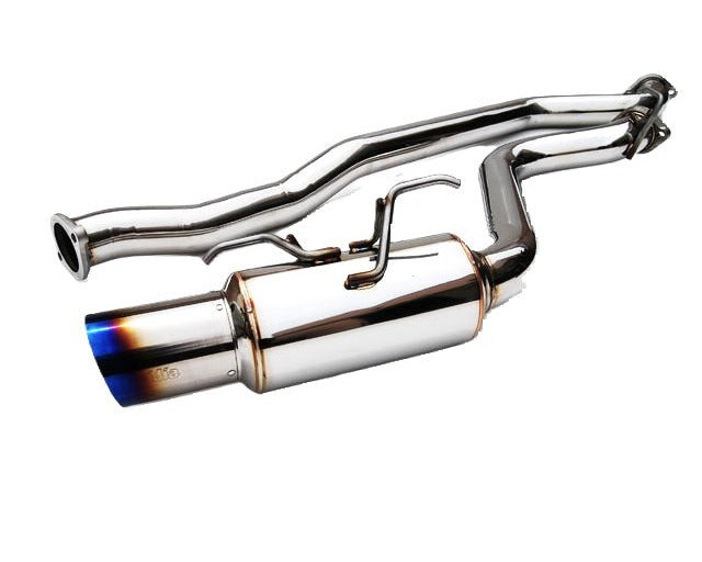 Invidia HS08SW5GRT 08-14 Subaru WRX Hatchback Racing Titanium tip Cat-back Exhaust