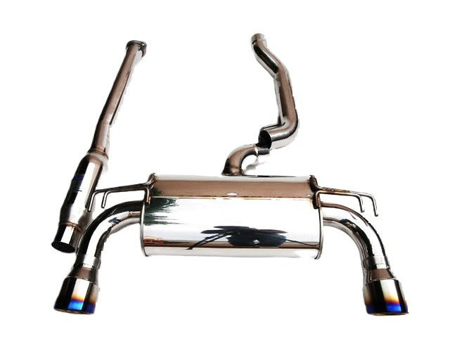Invidia HS09MEXG3T 08-Up Mitsubishi EVO X Q300 Titanium tip Cat-back Exhaust