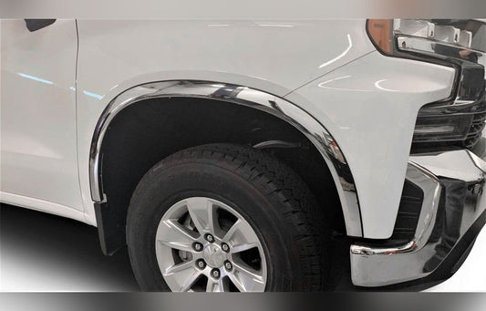 Putco for 2019-2020 Chevrolet Silverado 1500 Stainless Steel Fender Trim