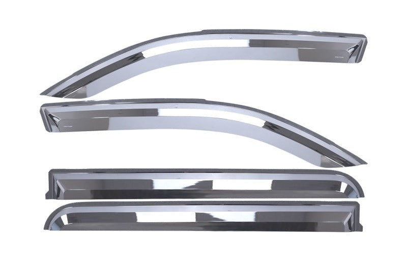 Putco for 2019-2020 Ram 1500 - Crew Cab (Set of 4) Element Chrome Window Visors