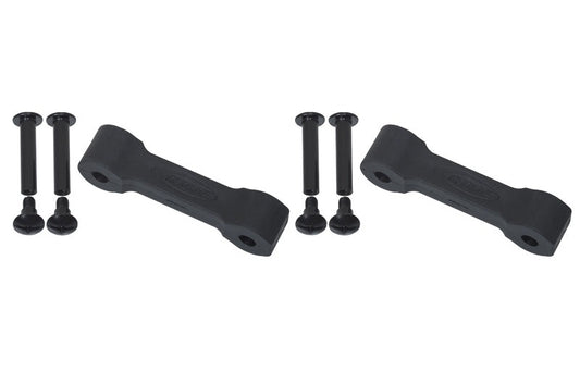 Kentrol 70071 Hood Catch Rubbers Pair for 2007-2018 Jeep Wrangler JK - Textured Black
