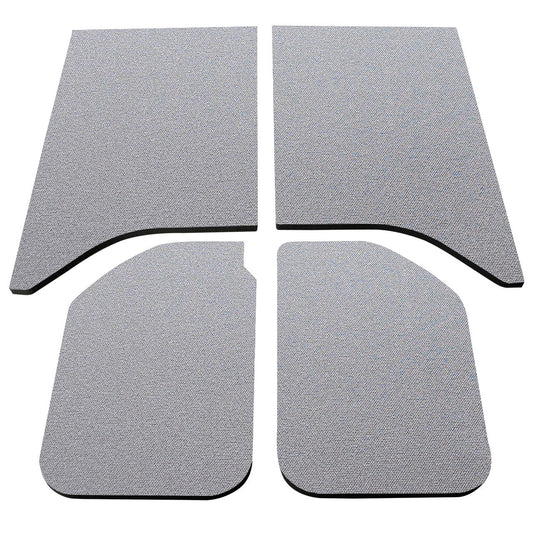 DEI for 2011-2018 Jeep Wrangler JK 2-Door Boom Mat Headliner - 4 Piece - Gray