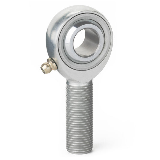 QA1 H Series 3-Pc Rod End - Male/Left Hand - 16mm Bore x M16x1.5 w/Zerk - Alloy Steel