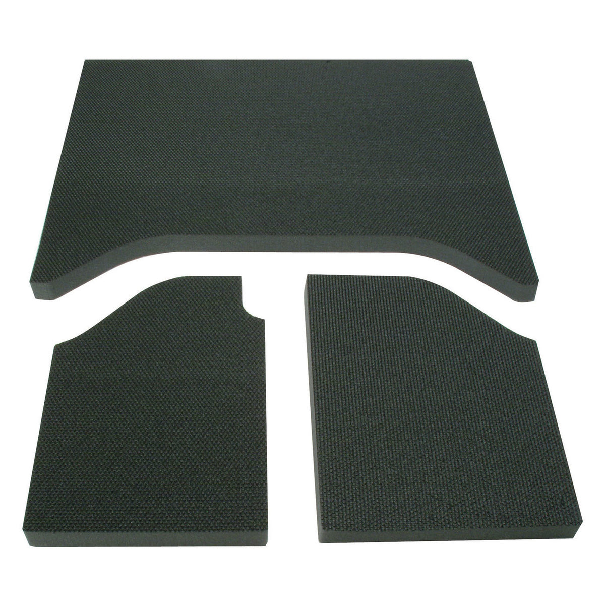 DEI for 2007-2010 Jeep Wrangler JK 2-Door Boom Mat Headliner - 3 Piece - Black