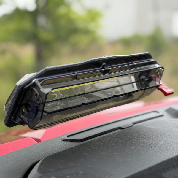 Seizmik 25+ CFMOTO U10/10 XL Pro Toolless Windshield - Hardcoated 50-553331KIT