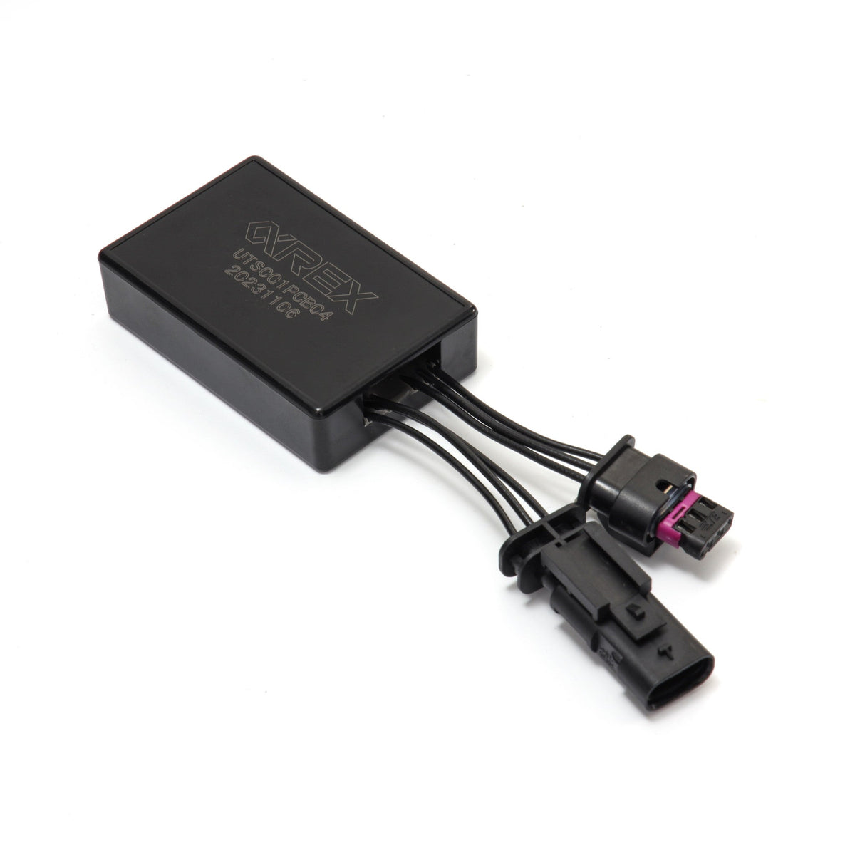 AlphaRex 810037 20-23 Tesla Model Y/17-22 Model 3 Headlights to ARX Headlight Decoder Wiring Adapter