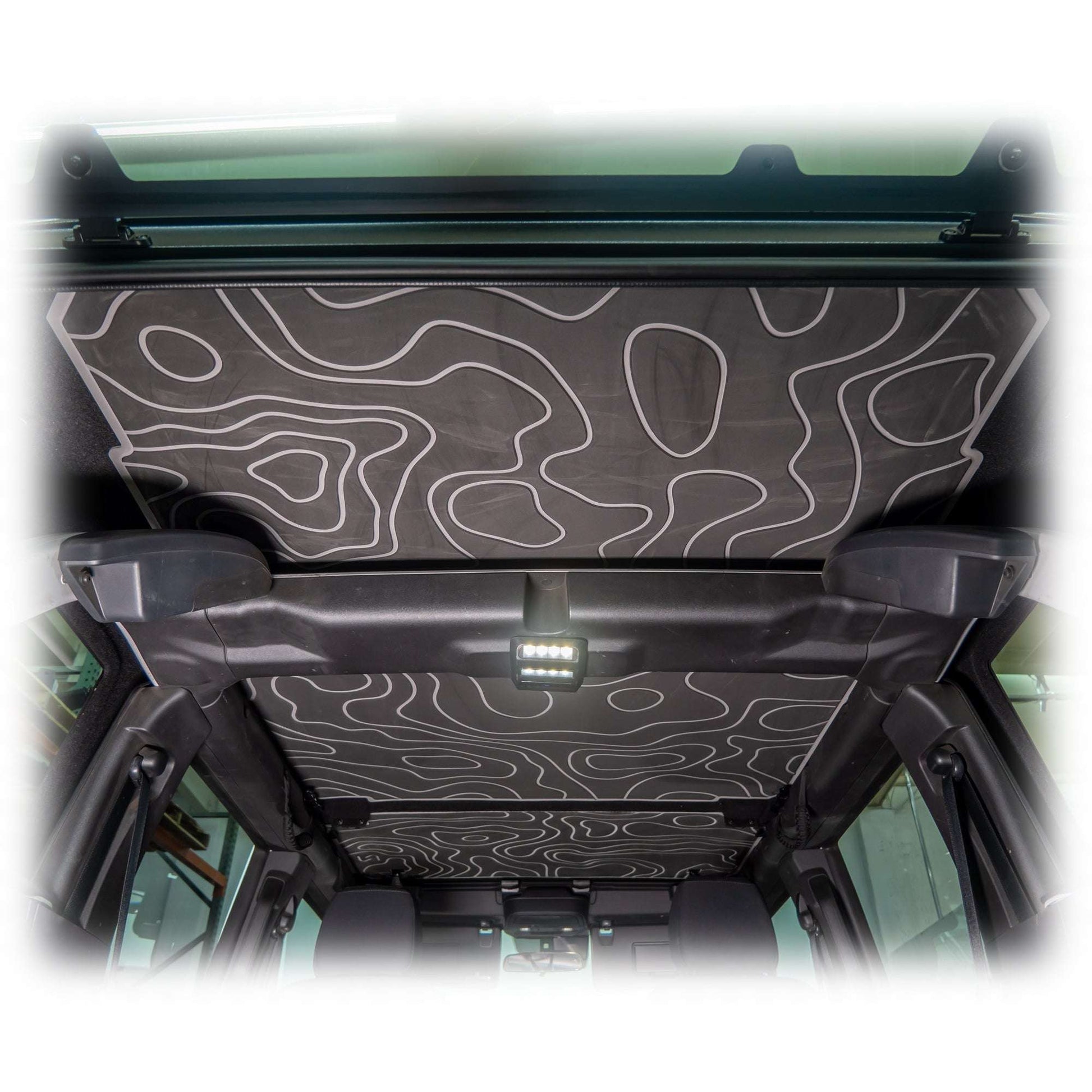 Turn Offroad HTBR-HL01 for 2021+ Ford Bronco TR10 Hardtop Foam Headliner Black