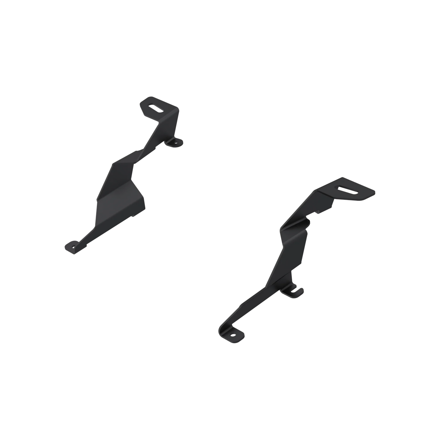MBRP 23-26 Ford F250/F350/F450 SD Black-Coated Ditch Light Brackets