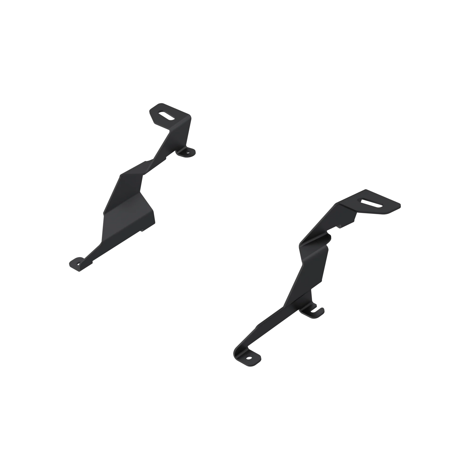 MBRP 23-26 Ford F250/F350/F450 SD Black-Coated Ditch Light Brackets