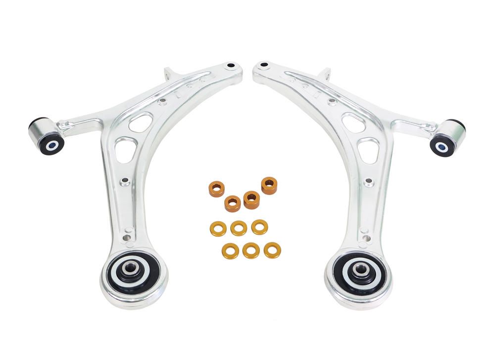 Whiteline KTA407 Front Lower Control Arms with Caster Correction for 2015-2021 Subaru WRX, 2015-2021 Subaru WRX STI