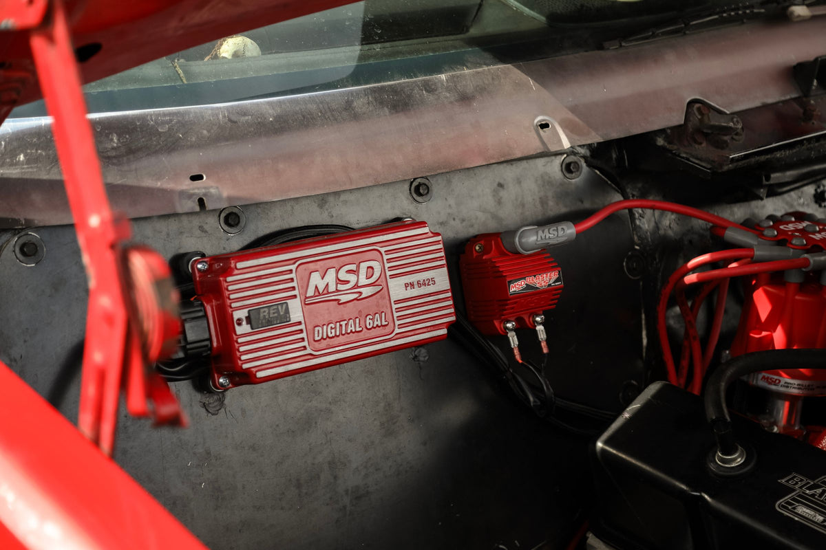 MSD 6425 Digital 6AL Ignition Control - Red