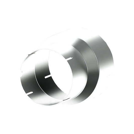 MBRP UA2004 Exhaust Adapter - 4" ID to 5" OD Adapter | Aluminized