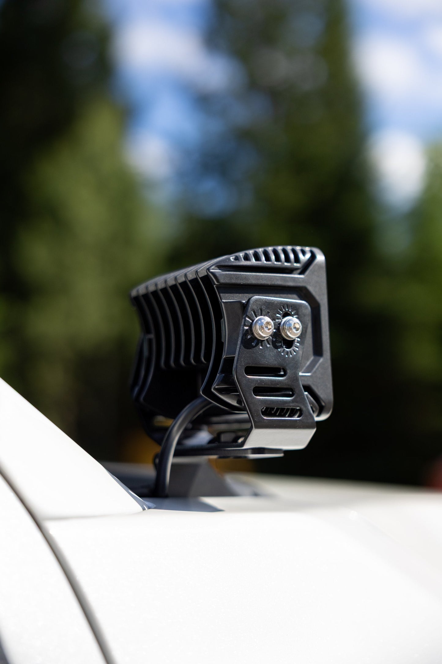 MBRP 23-26 Ford F250/F350/F450 SD Black-Coated Ditch Light Brackets
