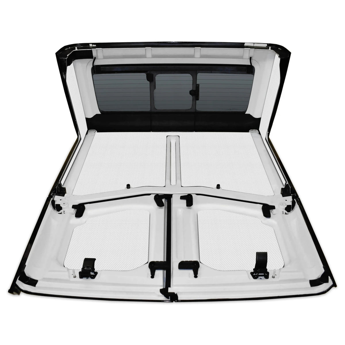 DEI for 2020-2022 Jeep Gladiator JT 4-Door Boom Mat Complete Headliner Kit - 7 Piece - White