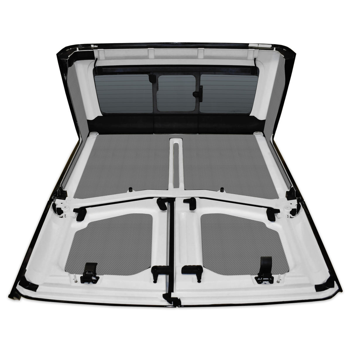 DEI for 2020-2022 Jeep Gladiator JT 4-Door Boom Mat Complete Headliner Kit - 7 Piece - Gray