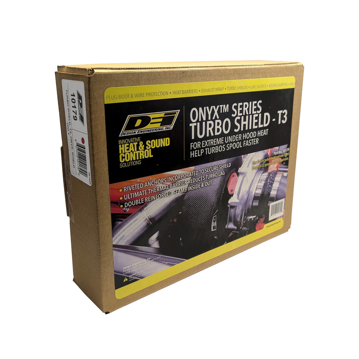 DEI Turbo Shield T3 - Shield Only - Onyx