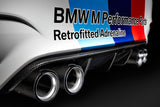 Carbon Fiber M Performance Exhaust Tips